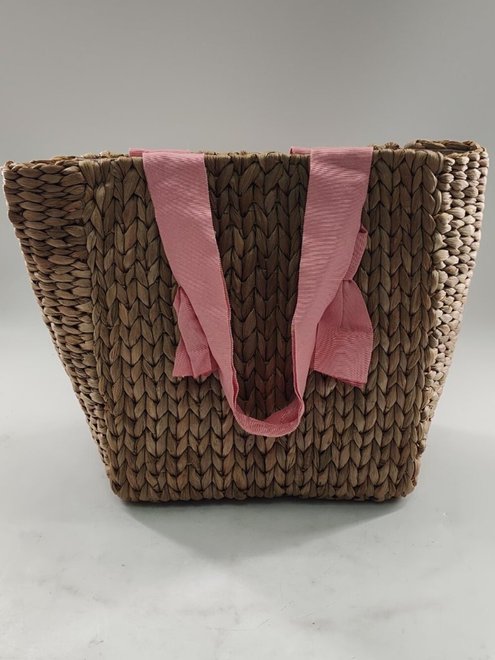 Pamela Munson Straw Tote Petite Isla Baha  P#721